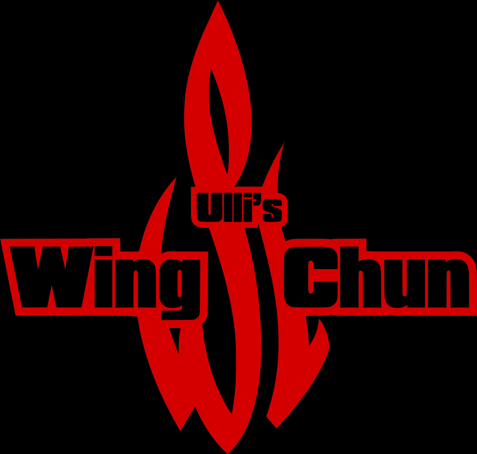Schwarzes Logo
